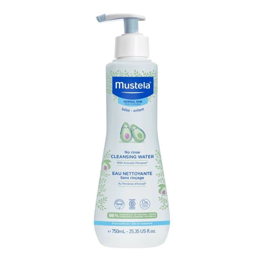 Mustela -  Baby No Rinse Skin Cleansing Micellar Wate Clear